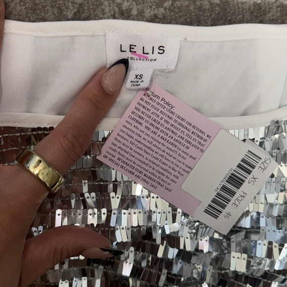 Le Los Sparkly skirt - Picture 2 of 2